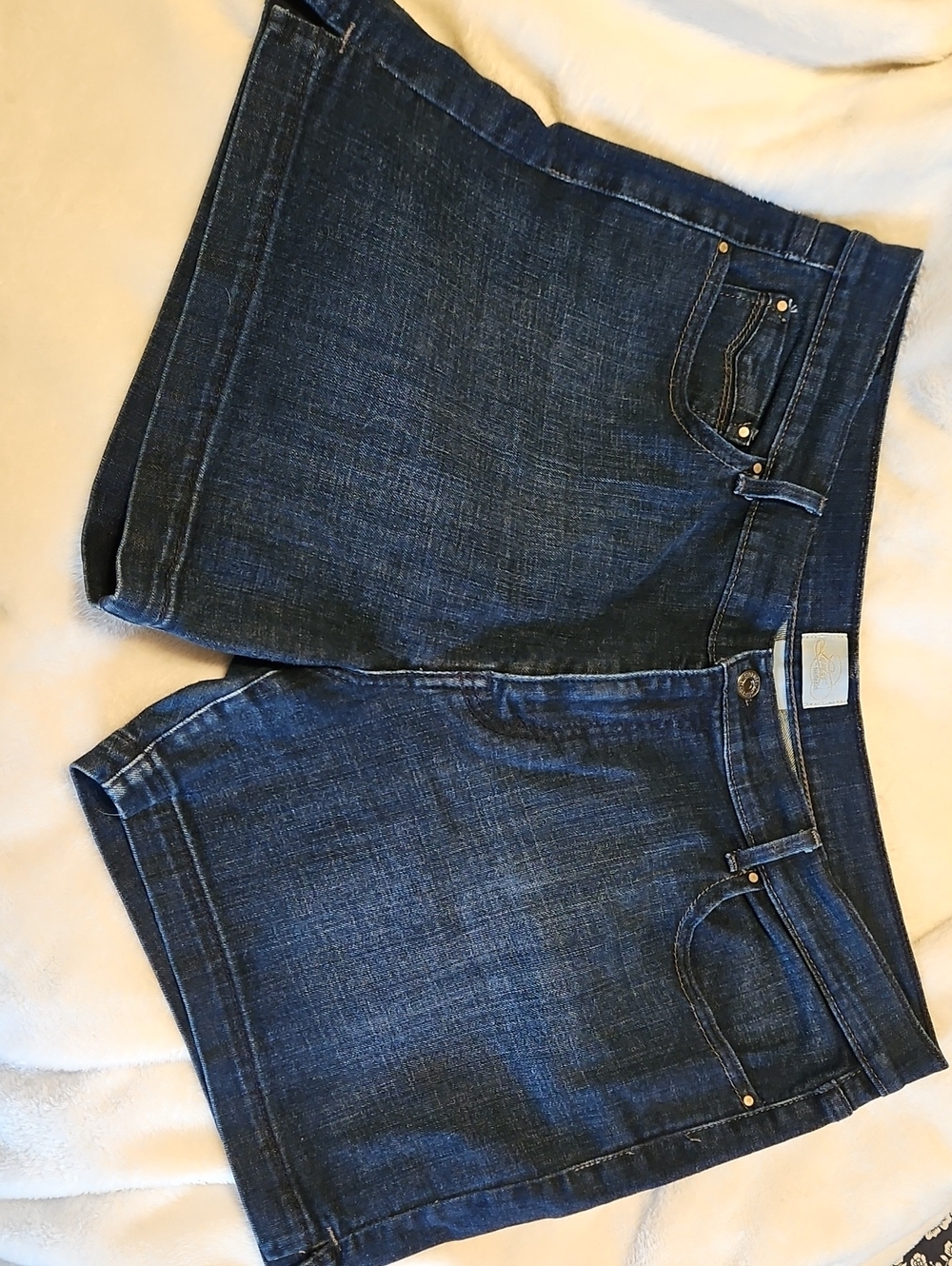 Levi's Dark Blue Denim Shorts